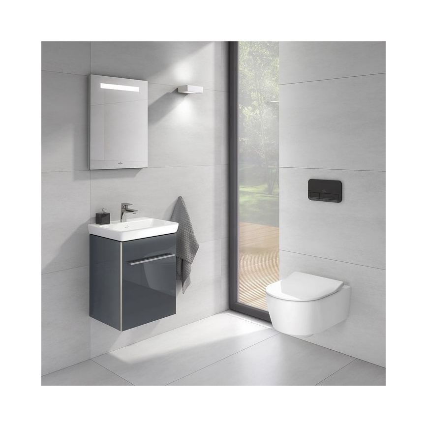 Villeroy & Boch 922400RB - Splachovací tlačítko VICONNECT lesklá černá