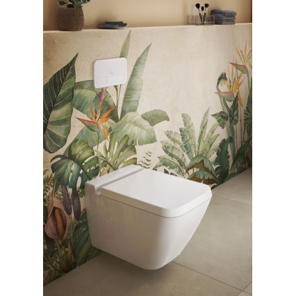 Villeroy & Boch 92249068 - Splachovací tlačítko VICONNECT bílá