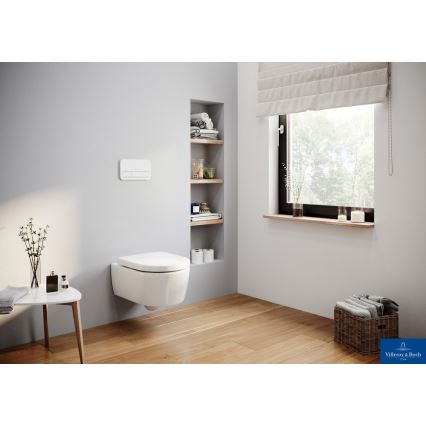 Villeroy & Boch 92249068 - Splachovací tlačítko VICONNECT bílá