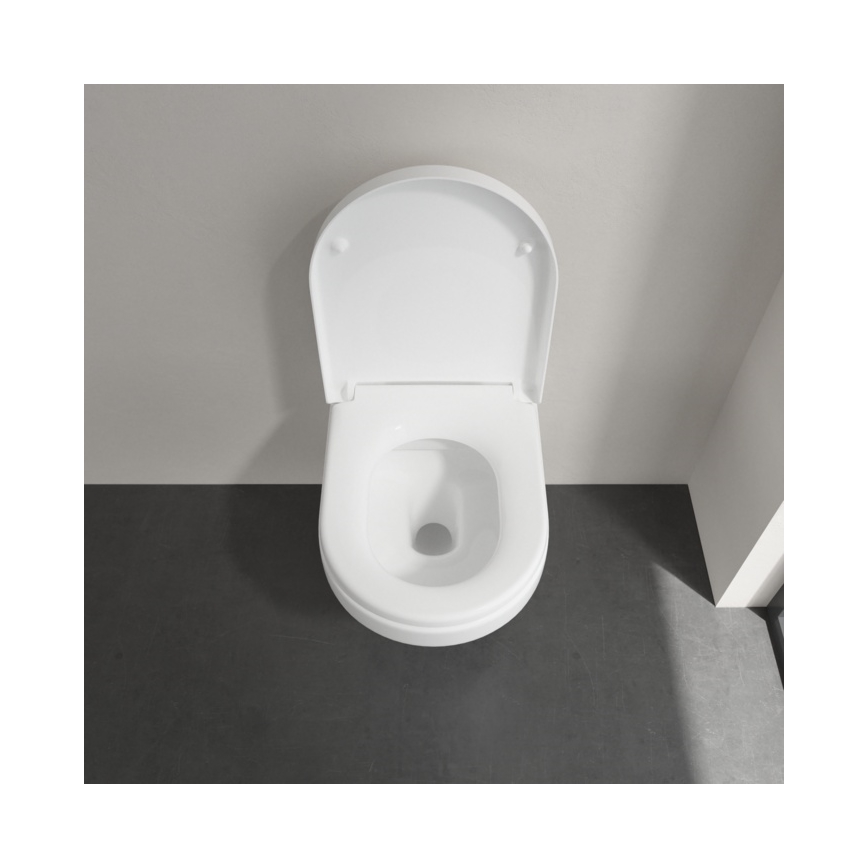 Villeroy & Boch 98M9C101 - Záchodové prkénko SoftClose ARCHITECTURA bílá