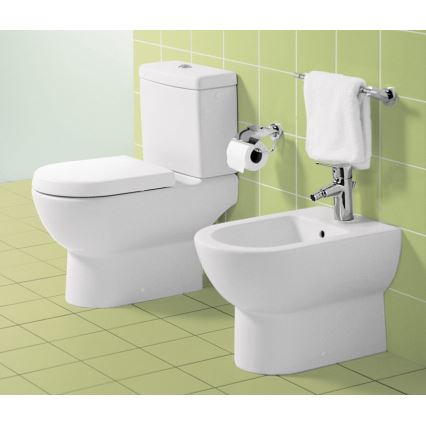 Villeroy & Boch 9M55S101 - Záchodové prkénko SoftClose SUBWAY bílá