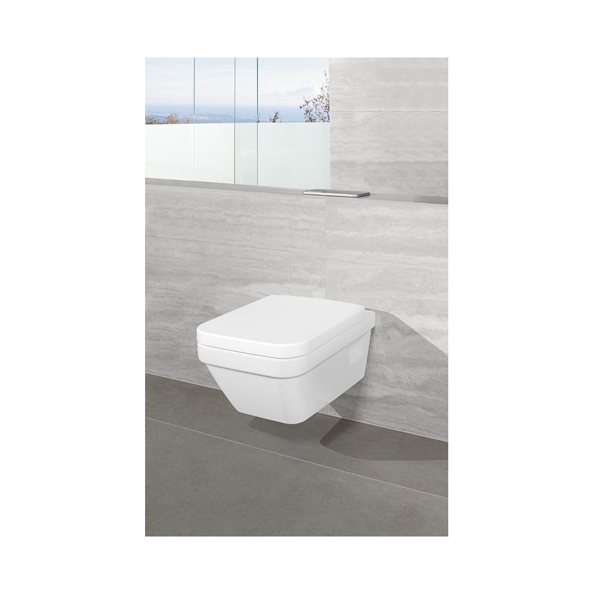Villeroy & Boch 9M606101 - Záchodové prkénko ARCHITECTURA bílá