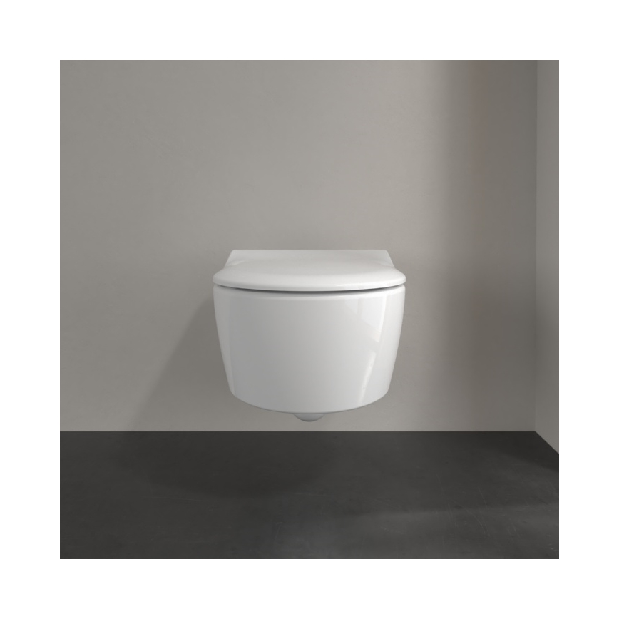 Villeroy & Boch 9M87S101 - Záchodové prkénko SoftClose AVENTO bílá