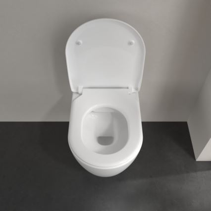 Villeroy & Boch 9M87S101 - Záchodové prkénko SoftClose AVENTO bílá