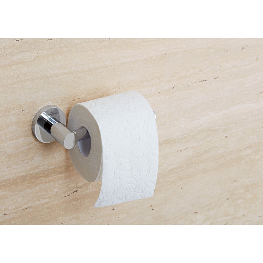 Villeroy & Boch TVA15101400061 - Držák toaletního papíru ELEMENTS lesklý chrom