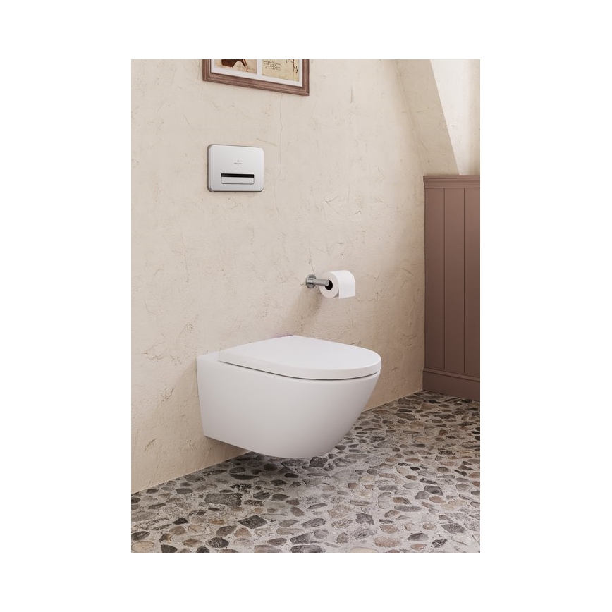 Villeroy & Boch TVA15101400061 - Držák toaletního papíru ELEMENTS lesklý chrom