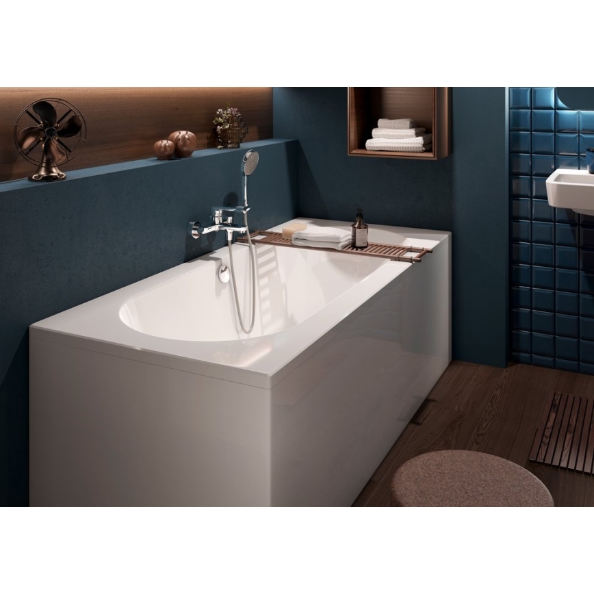 Villeroy & Boch TVT10400100061 - Vanová baterie O.NOVO lesklý chrom