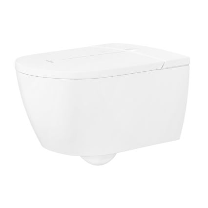 Villeroy & Boch V0E100R1 - Závěsný bidet s prkénkem SoftClose VICLEAN keramika/bílá +dálkové ovládání