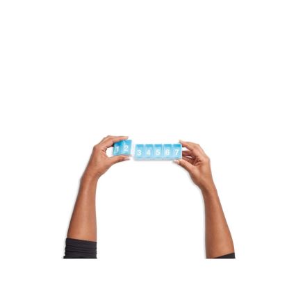 Vitility - Dávkovač léků týdenní modrá