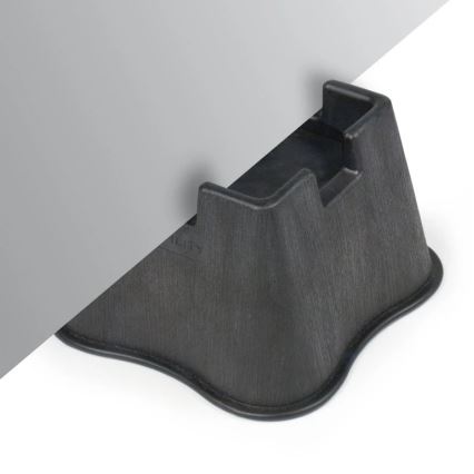 Vitility - SADA 4x Nástavec pro zvýšení postele 7 cm černá