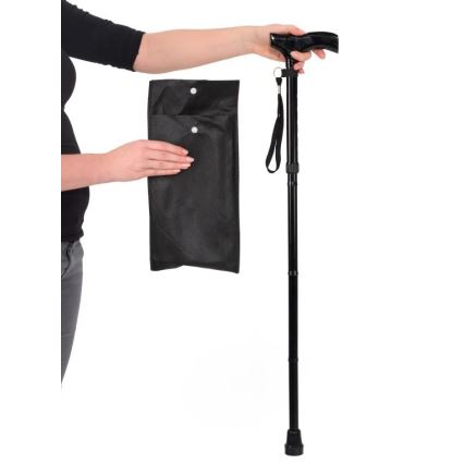 Vitility - Skládací hůl černá