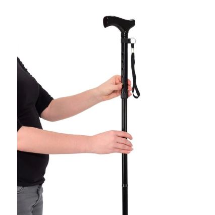 Vitility - Skládací hůl černá