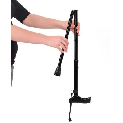 Vitility - Skládací hůl černá