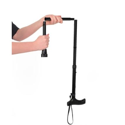 Vitility - Skládací hůl černá