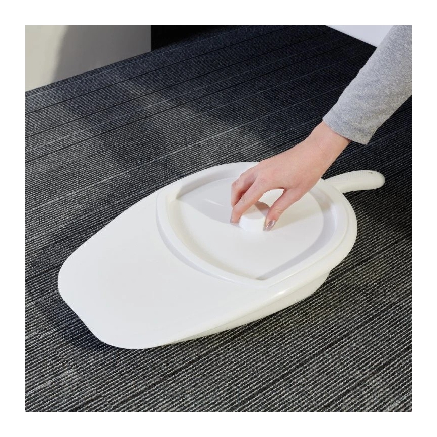 Vitility - Toaleta do postele s víkem bílá