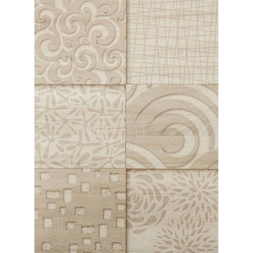 Vitrína ARIA 121x166x43 cm dub sonoma