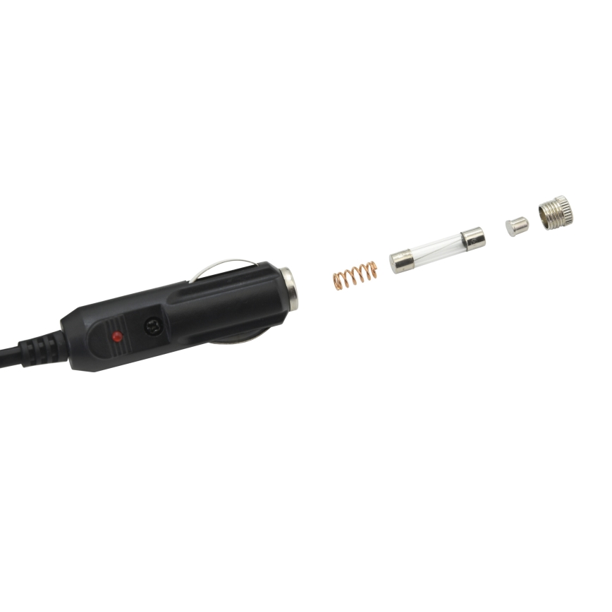 Vyhřívaný potah na sedadlo s termostatem 12V černá