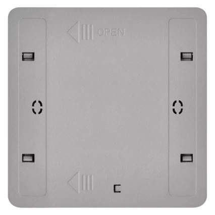 Vypínač 2-tlačítkový GoSmart 1xCR2430 Tuya bílá