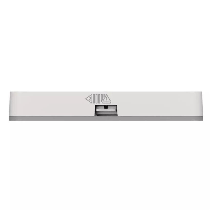 Vypínač 2-tlačítkový GoSmart 1xCR2430 Tuya bílá