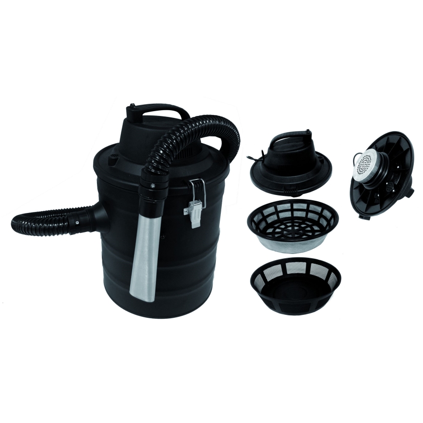 Vysavač popela 18 l 1200W/230V černá