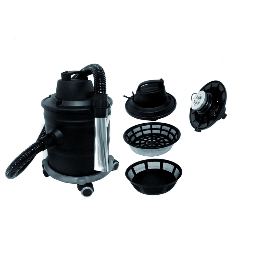Vysavač popela 18 l 1200W/230V černá