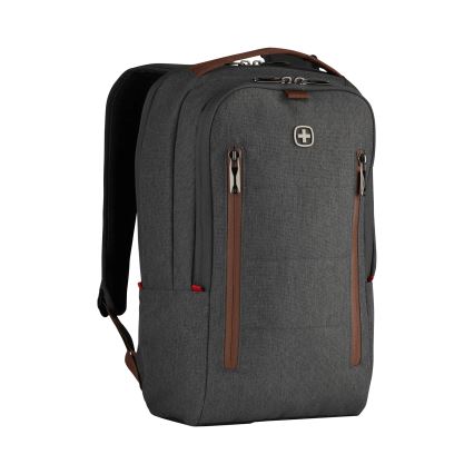 Wenger - Batoh na notebook 15 l 16" s kapsou na tablet 12" + crossbody taška City Upgrade 2v1 šedá