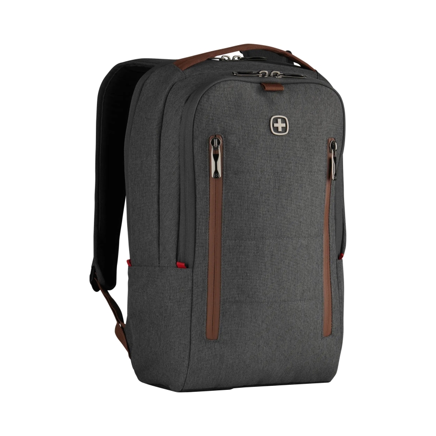 Wenger - Batoh na notebook 15 l 16" s kapsou na tablet 12" + crossbody taška City Upgrade 2v1 šedá