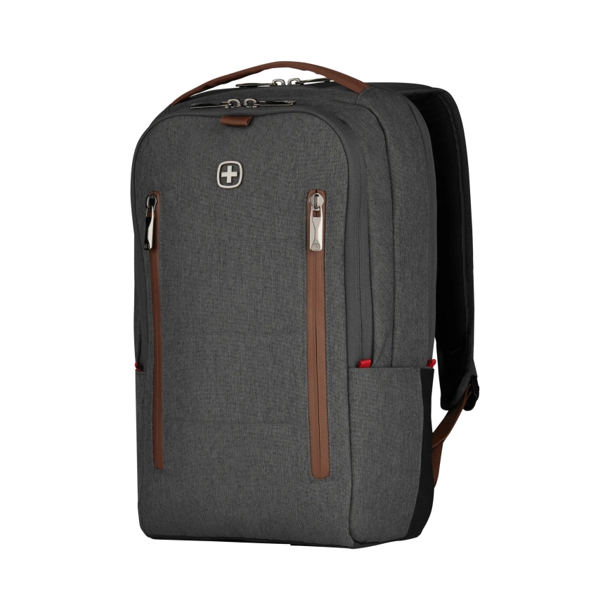 Wenger - Batoh na notebook 15 l 16" s kapsou na tablet 12" + crossbody taška City Upgrade 2v1 šedá
