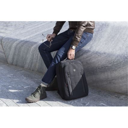 Wenger - Batoh na notebook 16 l 16" s kapsou na tablet 12" City Traveler černá