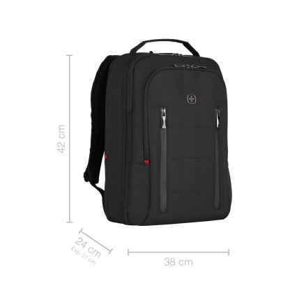 Wenger - Batoh na notebook 16 l 16" s kapsou na tablet 12" City Traveler černá