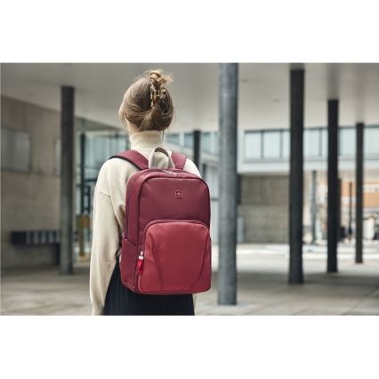 Wenger - Batoh na notebook 20 l 15,6" s kapsou na tablet 10" Motion červená