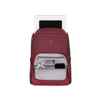 Wenger - Batoh na notebook 20 l 15,6" s kapsou na tablet 10" Motion červená