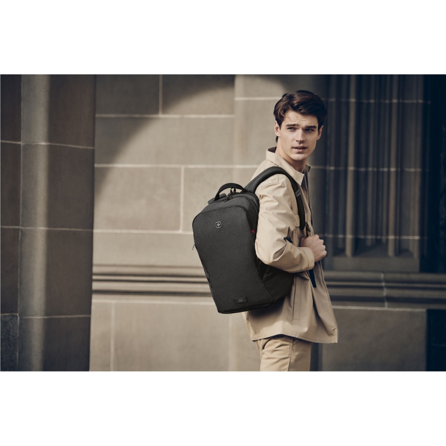 Wenger - Batoh na notebook 21 l 16" s kapsou na tablet 10" MX Light černá