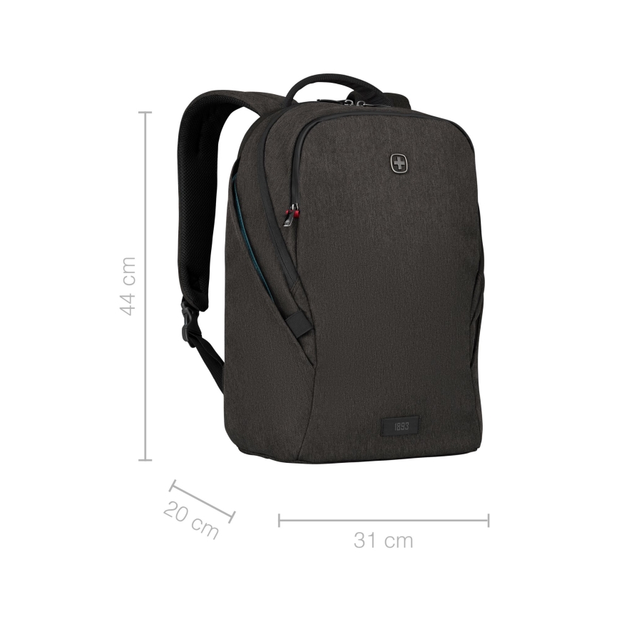 Wenger - Batoh na notebook 21 l 16" s kapsou na tablet 10" MX Light černá
