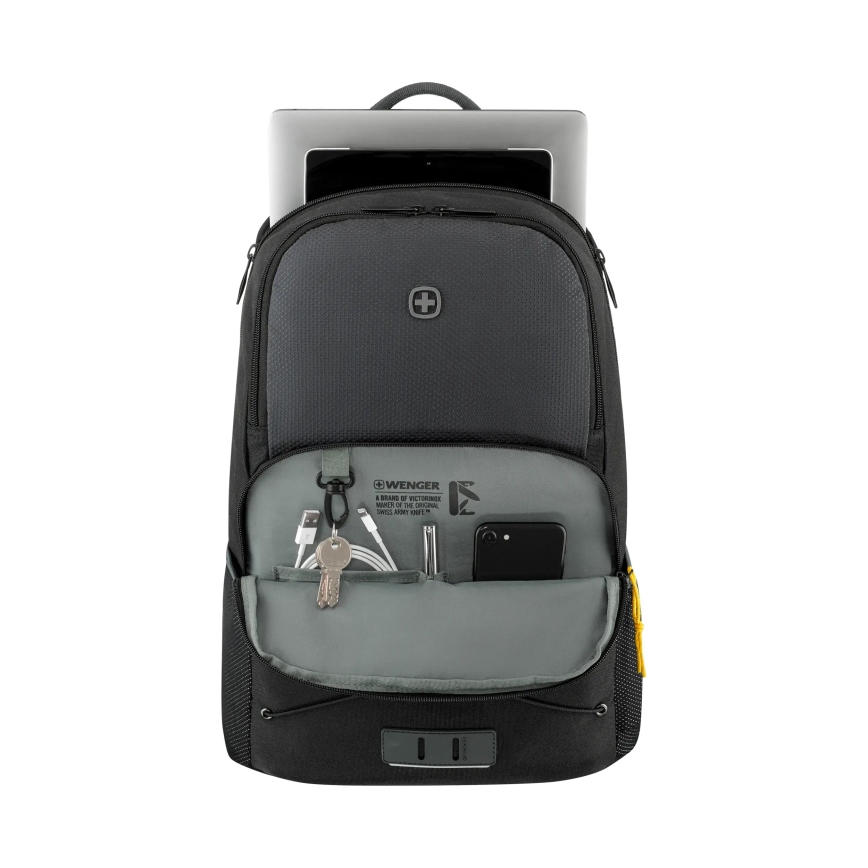 Wenger - Batoh na notebook 22 l 15,6" s kapsou na tablet 10" Trayl černá