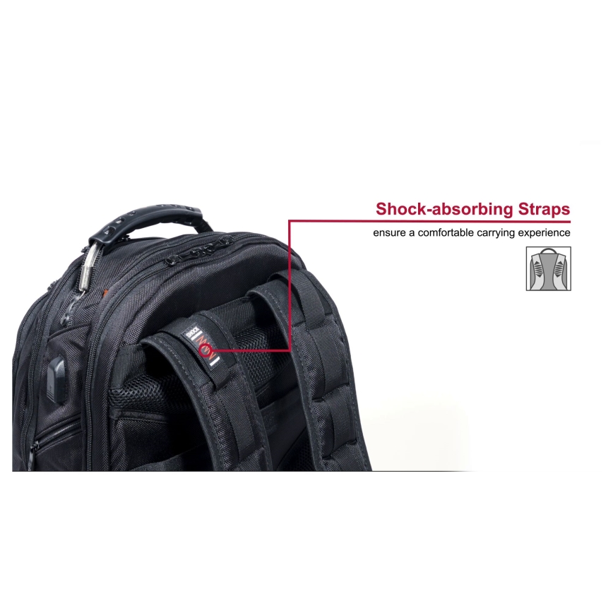 Wenger - Batoh na notebook 26 l 17" s kapsou na tablet 10" Ibex Ballistic Deluxe
