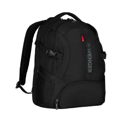 Wenger - Batoh na notebook 27 l 16" s kapsou na tablet 10" Transit černá