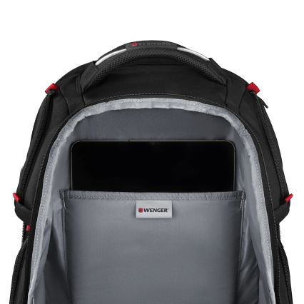 Wenger - Batoh na notebook 29 l 17,3'' s kapsou na tablet 12" Player One černá