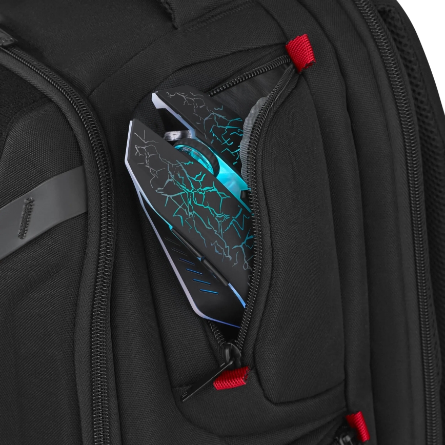 Wenger - Batoh na notebook 29 l 17,3'' s kapsou na tablet 12" Player One černá