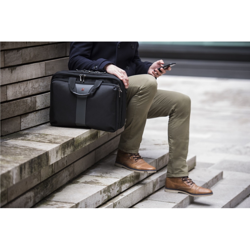 Wenger - Brašna na notebook 15 l 16" Legacy Double černá