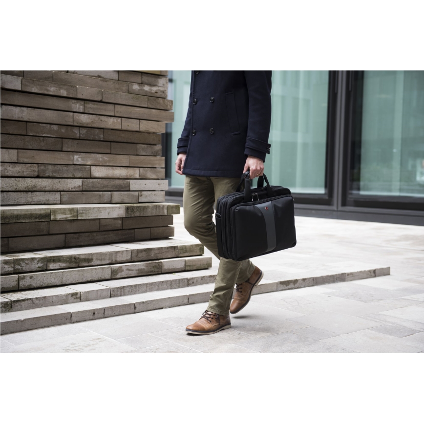 Wenger - Brašna na notebook 15 l 16" Legacy Double černá