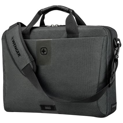 Wenger - Brašna na notebook 15 l 16" s kapsou na tablet 10" MX ECO Brief šedá