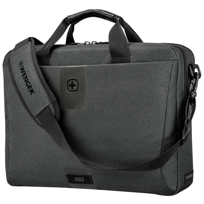 Wenger - Brašna na notebook 15 l 16" s kapsou na tablet 10" MX ECO Brief šedá
