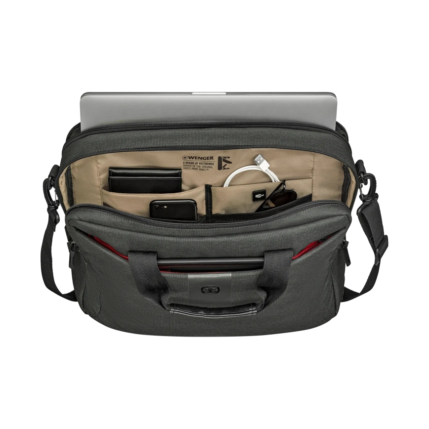 Wenger - Brašna na notebook 15 l 16" s kapsou na tablet 10" MX ECO Brief šedá