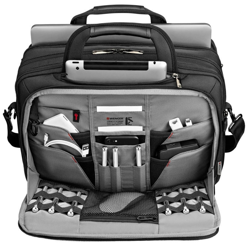 Wenger - Brašna na notebook 19 l 14-16" s kapsou na tablet 10" BC Star černá