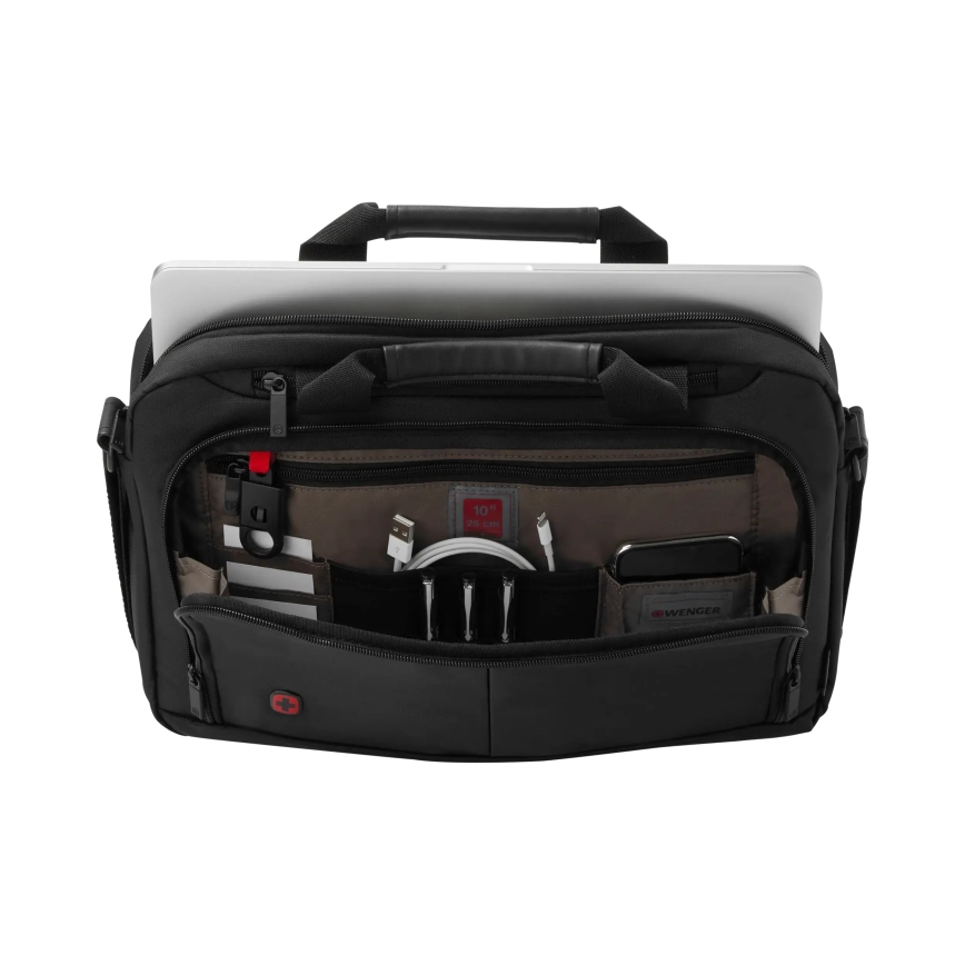 Wenger - Brašna na notebook 5 l 14" s kapsou na tablet 10" Source černá
