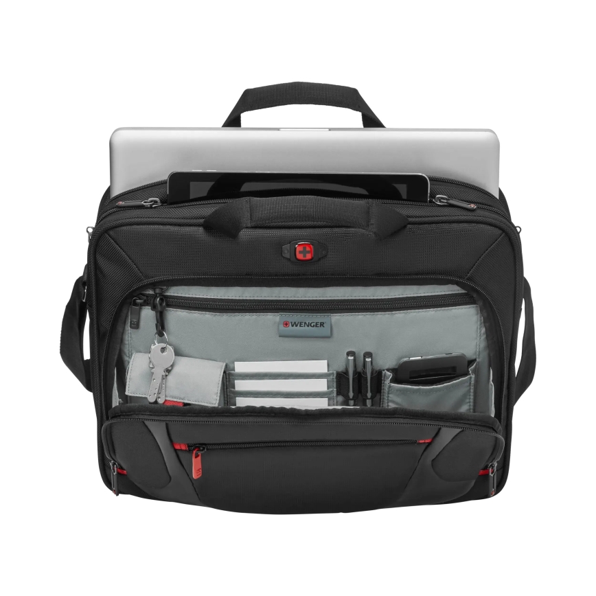 Wenger - Brašna na notebook 9 l 16" s kapsou na tablet 10" Sensor černá