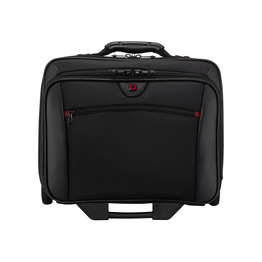 Wenger - Cestovní kufr na kolečkách 23 l 17" + taška na notebook 15,4" Potomac černá