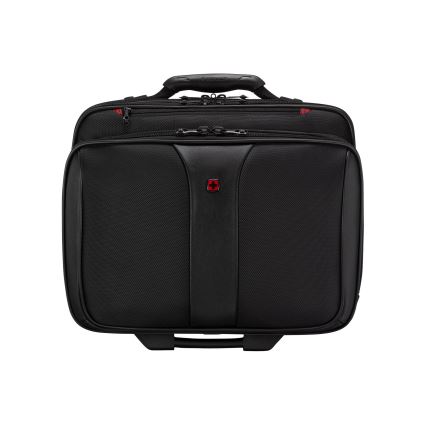 Wenger - Cestovní kufr na kolečkách 25 l 17" + taška na notebook 15,6" Patriot černá
