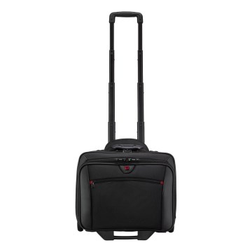 Wenger - Cestovní kufr na kolečkách 23 l 17" + taška na notebook 15,4" Potomac černá